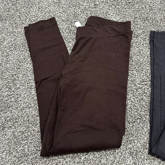 3 Pairs! OLD NAVY - Medium Leggings Pants, Gray, Brown, Plaid - New with Tags! - Picture 4 of 7